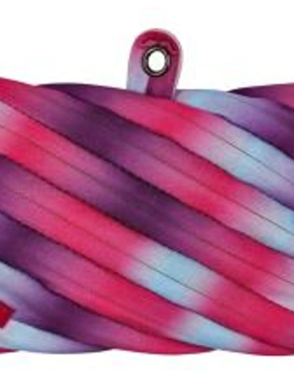 Pink & Purple Woven Clutch Wristlet - Vibrant Ombre
